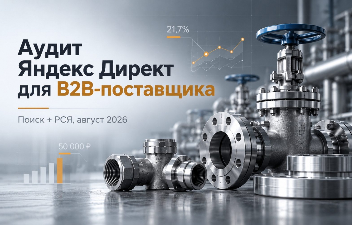 Аудит Яндекс Директа для B2B-поставщика